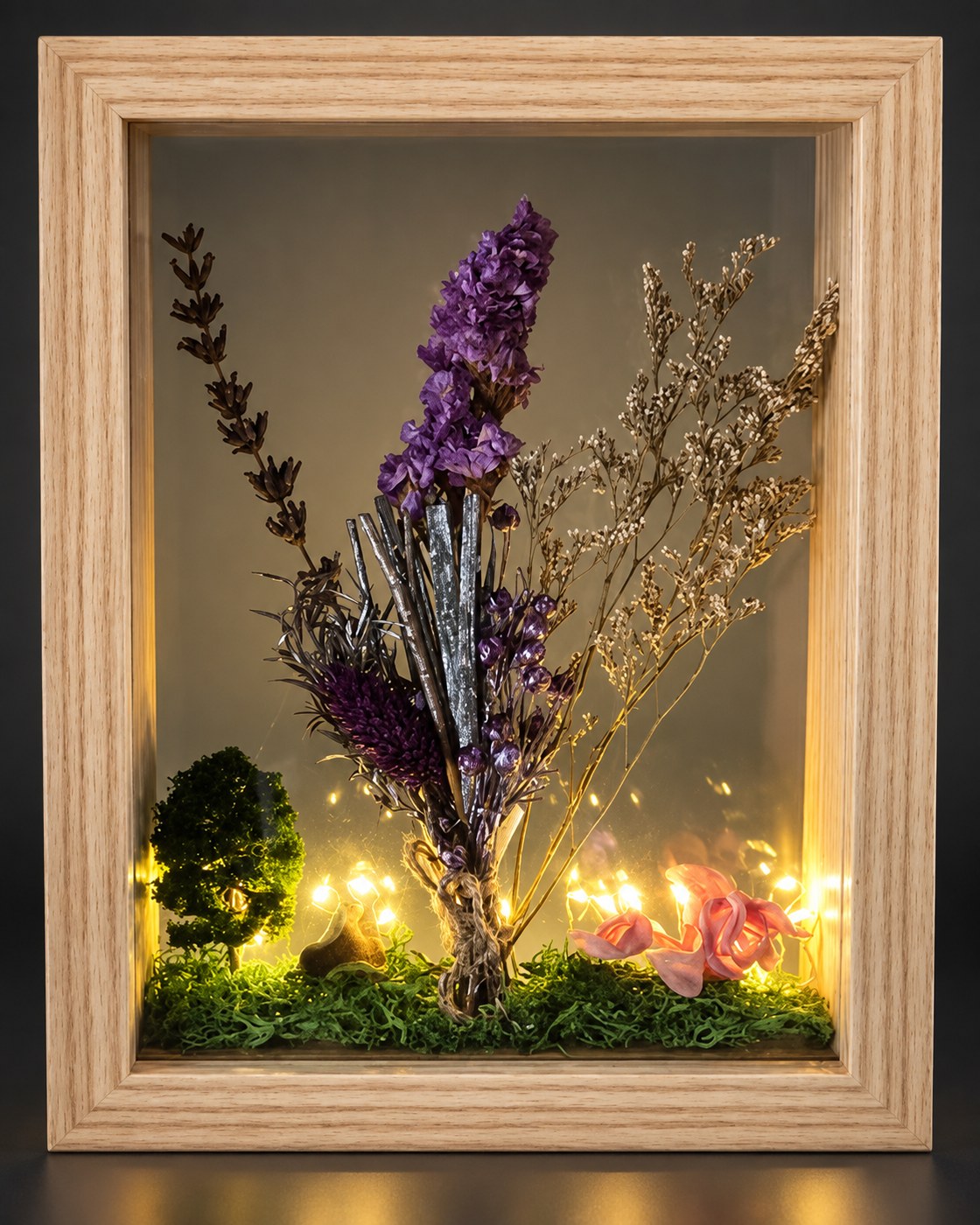 Botanical shadow box — illuminated — AL 15b